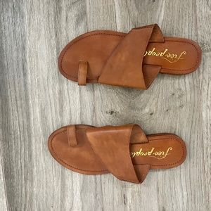 Free People Sandals Size 9 Like New